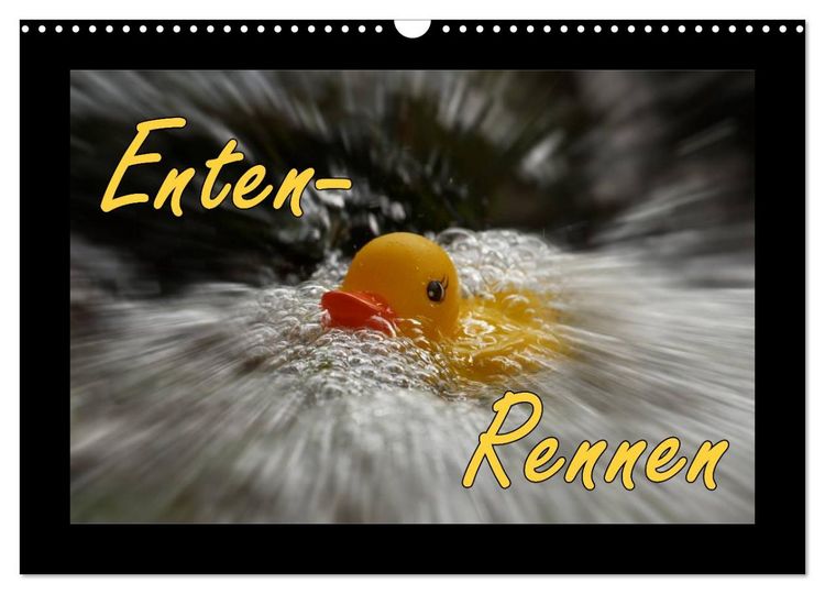 Produktbild: Enten-Rennen (Wandkalender 2026 DIN A3 quer), CALVENDO Monatskalender