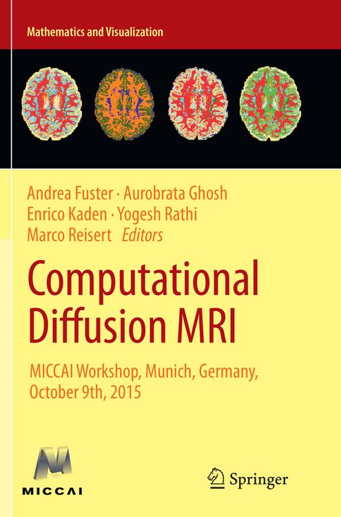 Produktbild: Computational Diffusion MRI