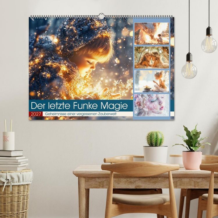 Produktbild: Der letzte Funke Magie (Wandkalender 2027 DIN A2 quer), CALVENDO Monatskalender