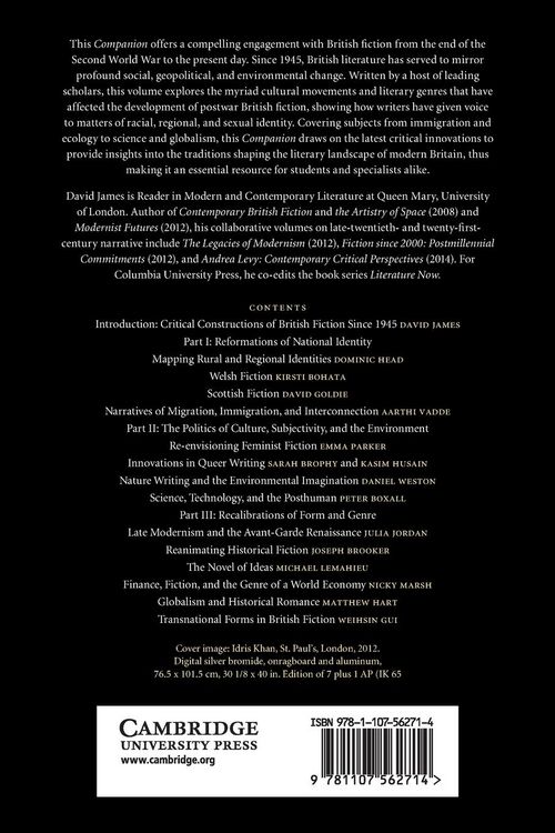 Produktbild: The Cambridge Companion to British Fiction since 1945