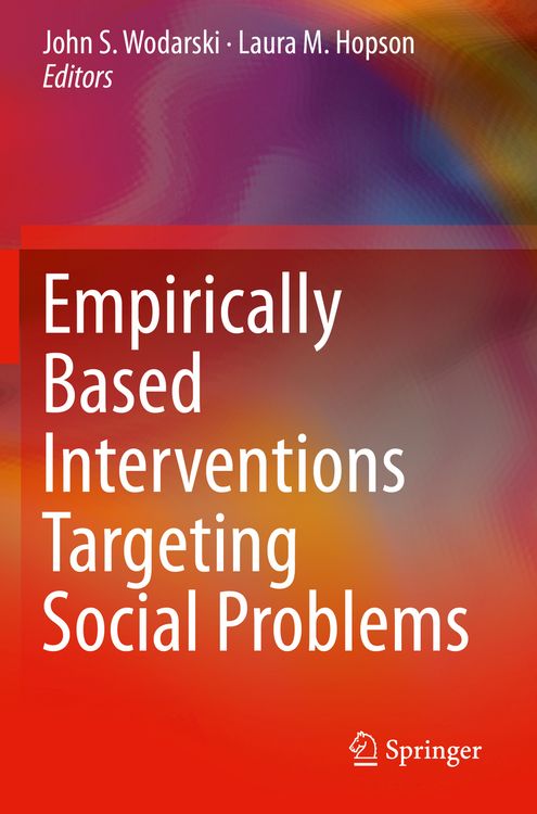 Produktbild: Empirically Based Interventions Targeting Social Problems