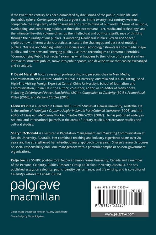 Produktbild: Contemporary Publics