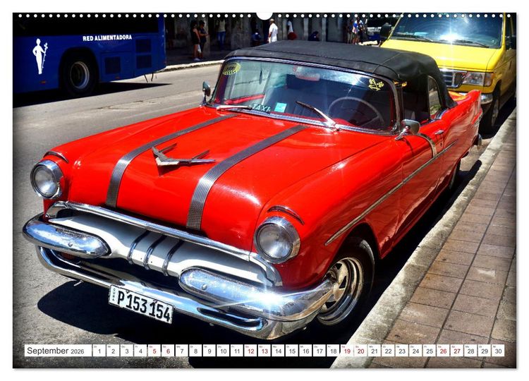 Produktbild: PONTIAC '55 (hochwertiger Premium Wandkalender 2026 DIN A2 quer), Kunstdruck in Hochglanz