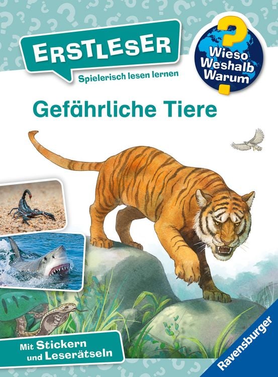 Produktbild: Wieso? Weshalb? Warum? Erstleser, Band 16 - Gef&auml;hrliche Tiere