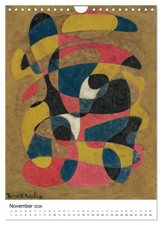 Produktbild: Francis Picabia (Wandkalender 2026 DIN A4 hoch), CALVENDO Monatskalender