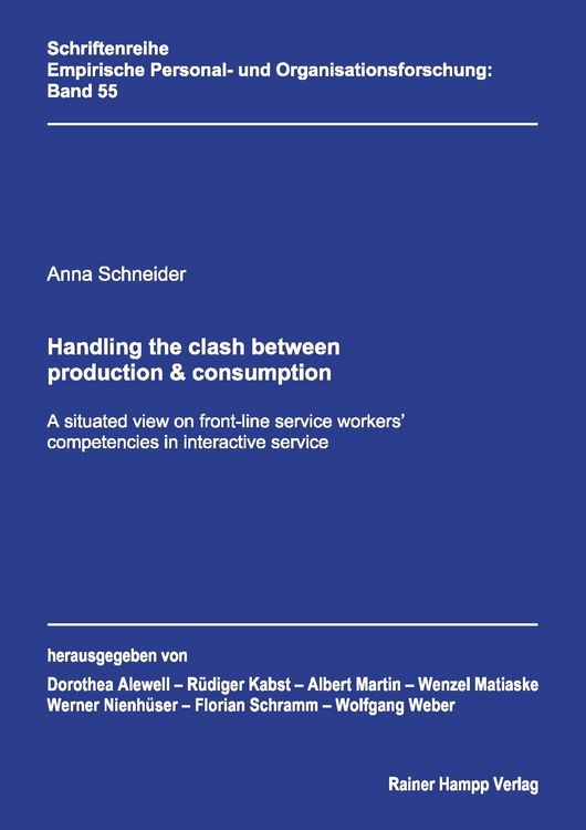 Produktbild: Handling the clash between production & consumption