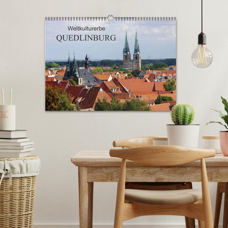Produktbild: Weltkulturerbe Quedlinburg (Wandkalender 2026 DIN A3 quer), CALVENDO Monatskalender