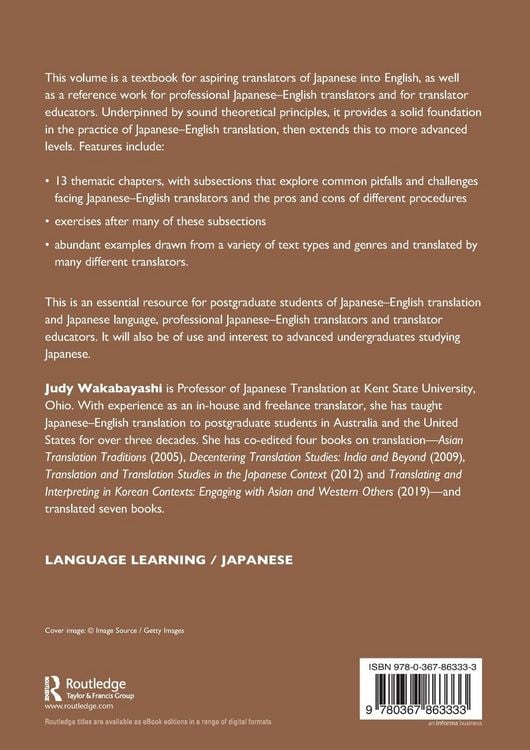 Produktbild: Japanese-English Translation
