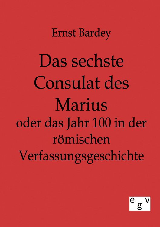 Produktbild: Das sechste Consulat des Marius