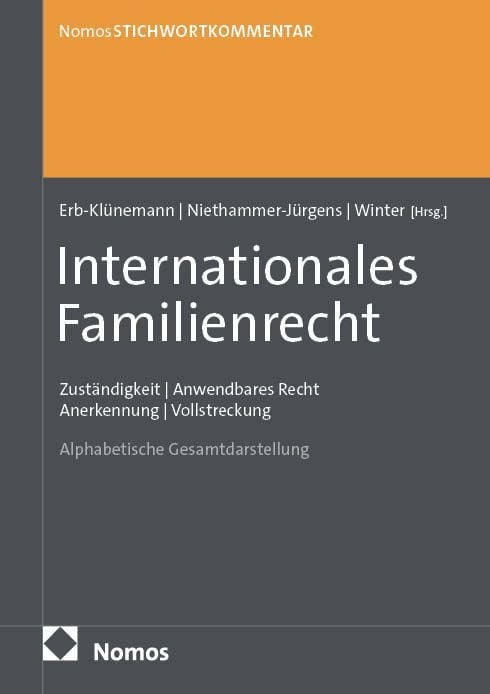Produktbild: StichwortKommentar Internationales Familienrecht