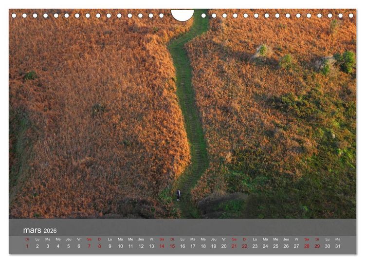 Produktbild: LE SENTIER DES DOUANIERS. Parcourir ce joyau breton. (Calendrier mural 2026 DIN A4 vertical), CALVENDO calendrier mensuel