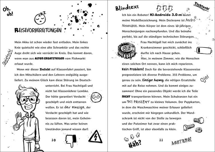 Produktbild: Andro, streng geheim! (Band 3) - Kurzschluss auf Klassenfahrt