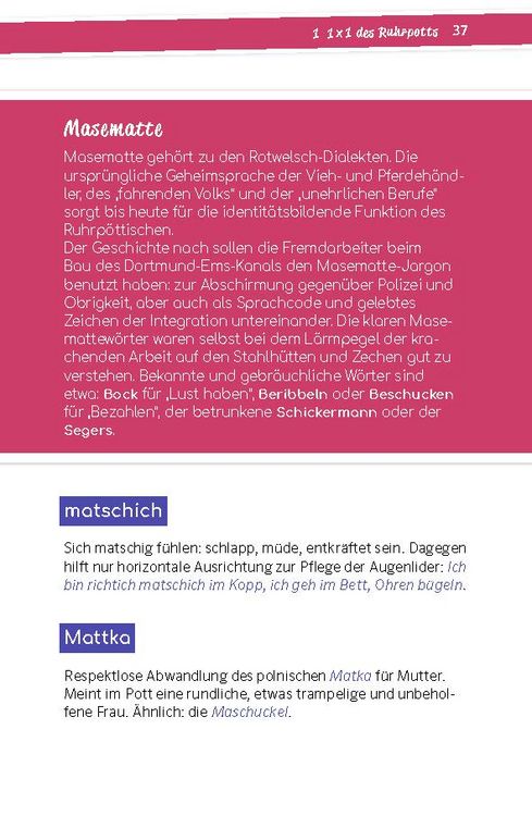 Produktbild: Langenscheidt So geht Mundart Ruhrpott