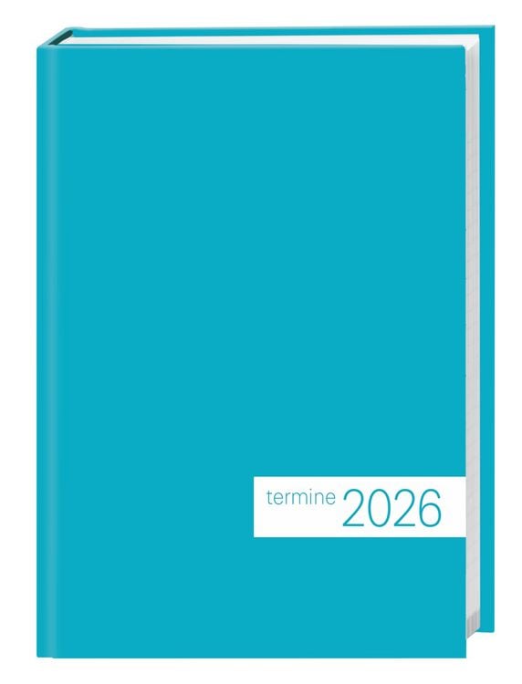 Produktbild: Times&more Petrol Kalenderbuch 2026