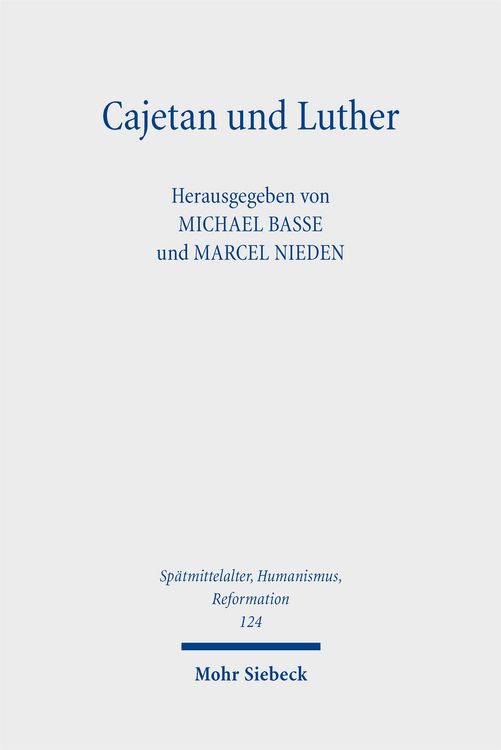 Produktbild: Cajetan und Luther