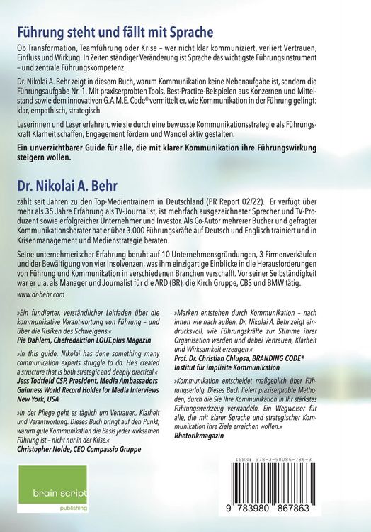 Produktbild: F&uuml;hrungsaufgabe Nr. 1: Kommunikation