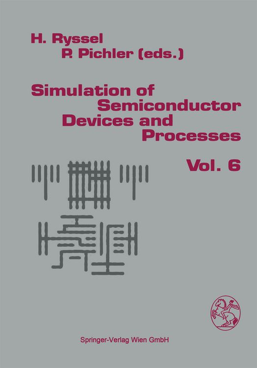 Produktbild: Simulation of Semiconductor Devices and Processes