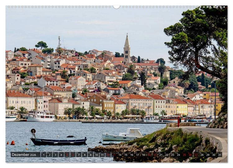 Produktbild: Inselwelt Cres & Losinj (hochwertiger Premium Wandkalender 2026 DIN A2 quer), Kunstdruck in Hochglanz