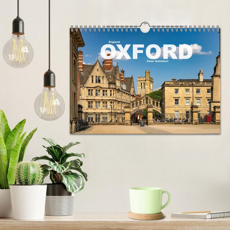 Produktbild: England - Oxford (Wandkalender 2026 DIN A4 quer), CALVENDO Monatskalender