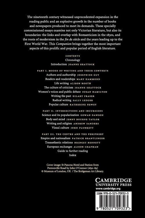Produktbild: The Cambridge Companion to English Literature, 1830-1914