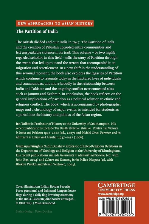 Produktbild: The Partition of India
