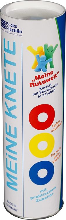 Corvus A730040 - Becks Plastilin Meine Knete, Meine Autowelt, Knetset