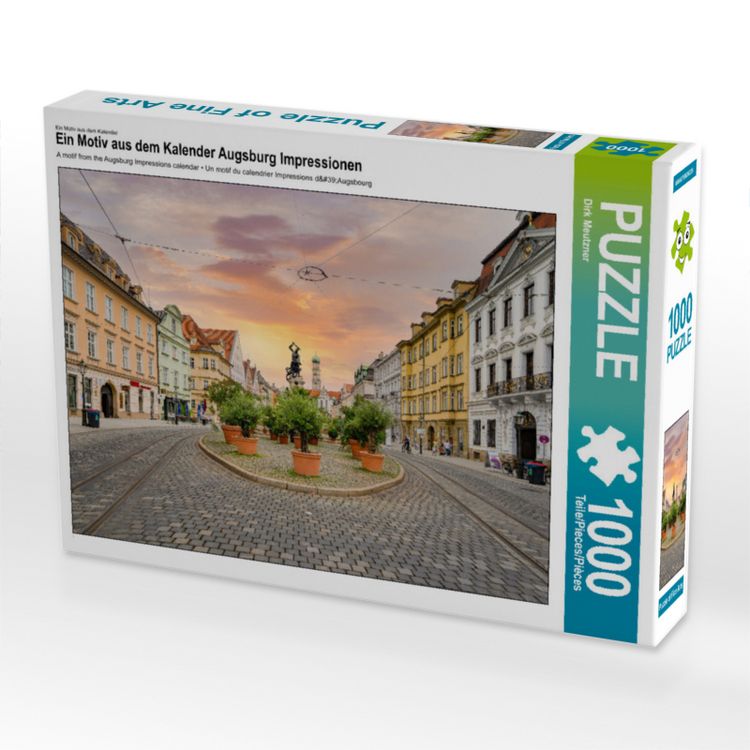 Produktbild: CALVENDO Puzzle Ein Motiv aus dem Kalender Augsburg Impressionen | 1000 Teile Lege-Gr&ouml;&szlig;e 64x48cm Foto-Puzzle f&uuml;r gl&uuml;ckliche Stunden