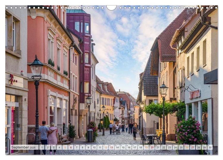 Produktbild: Ettlingen Impressionen (Wandkalender 2026 DIN A3 quer), CALVENDO Monatskalender