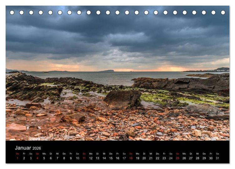 Produktbild: Schottland - Scotland - Alba (Tischkalender 2026 DIN A5 quer), CALVENDO Monatskalender