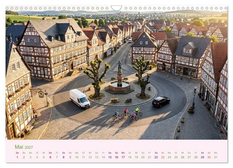 Produktbild: Roundabouts - Kreisverkehre (Wandkalender 2027 DIN A3 quer), CALVENDO Monatskalender