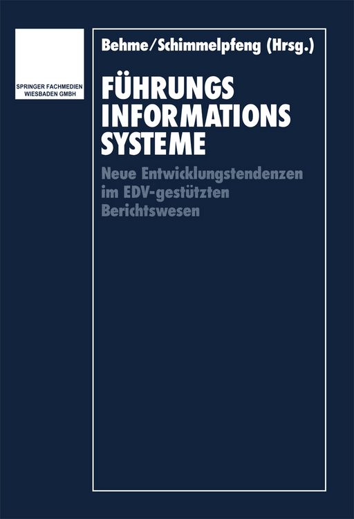 Produktbild: F&uuml;hrungsinformationssysteme