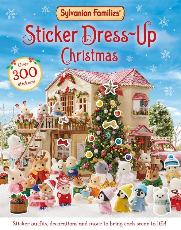 Produktbild: Sylvanian Families: Sticker Dress-Up Christmas Book