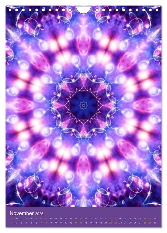 Produktbild: Lichtvolle Mandalas (Wandkalender 2026 DIN A4 hoch), CALVENDO Monatskalender