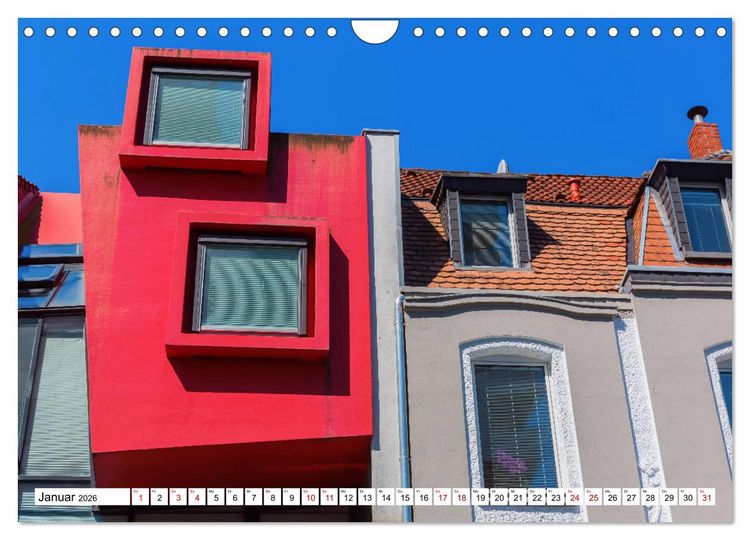 Produktbild: Architektonische Zeitspr&uuml;nge (Wandkalender 2026 DIN A4 quer), CALVENDO Monatskalender