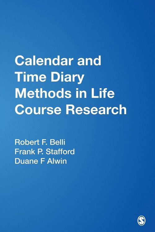 Produktbild: Calendar and Time Diary Methods in Life Course Research