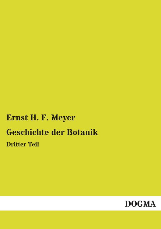 Produktbild: Geschichte der Botanik