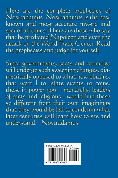 Produktbild: The Complete Prophecies of Nostradamus