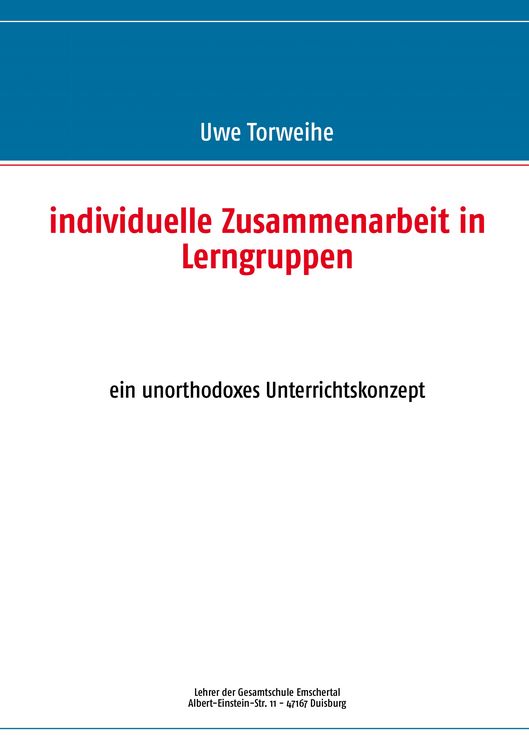 Produktbild: Individuelle Zusammenarbeit in Lerngruppen