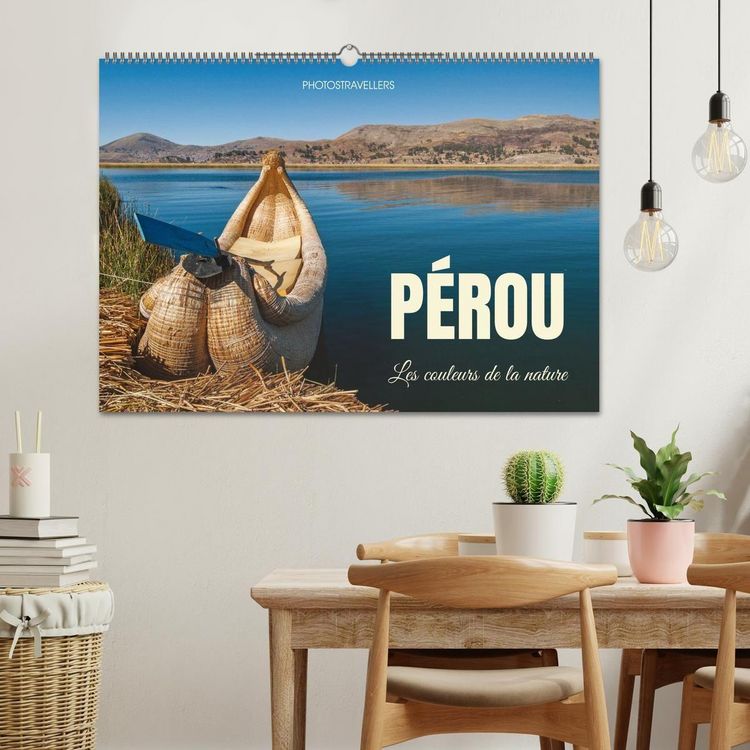 Produktbild: P&eacute;rou Les couleurs de la nature (Calendrier mural 2027 DIN A2 vertical), CALVENDO calendrier mensuel