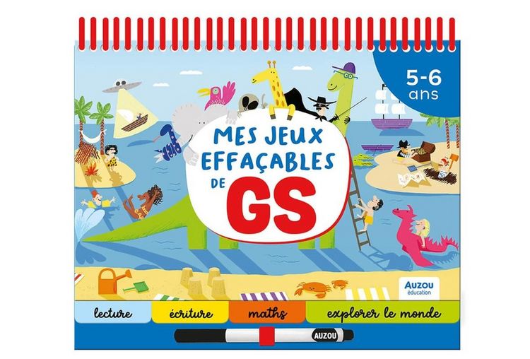 Produktbild: Mes jeux effa&ccedil;ables de GS : 5-6 ans