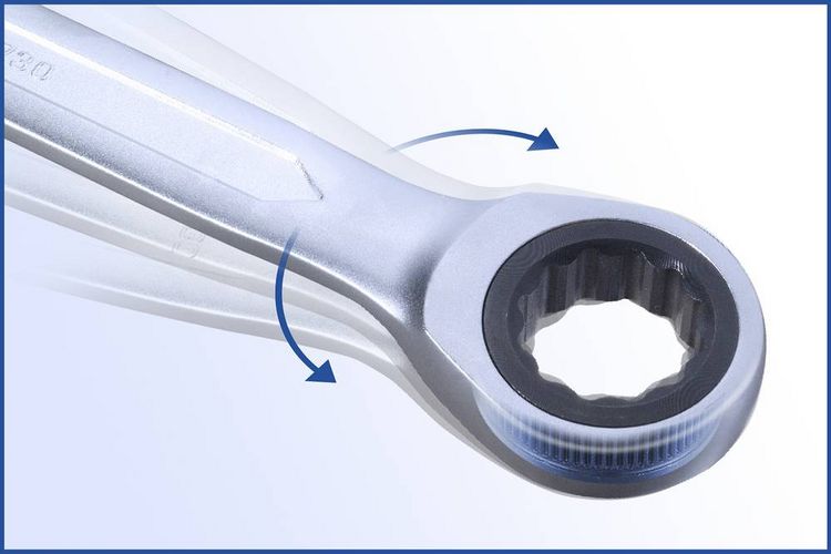 Produktbild: Brilliant Tools BT013710 BT013710 Ring-Ratschenschl&uuml;ssel Schl&uuml;sselweite (Metrisch) 10mm