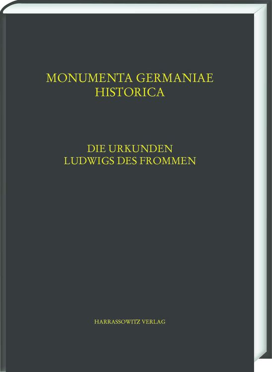 Produktbild: Die Urkunden Ludwigs des Frommen