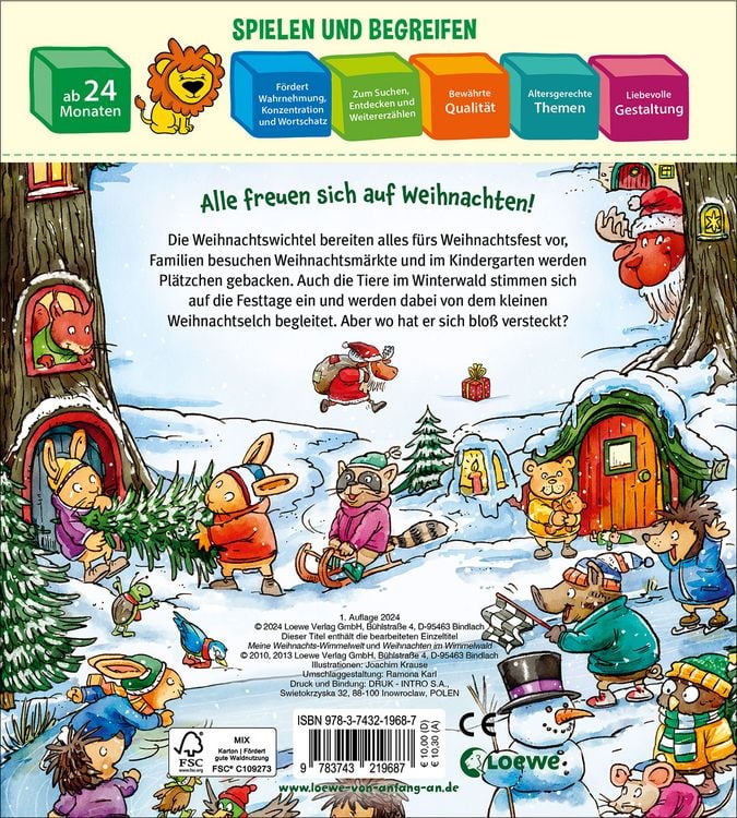 Produktbild: Meine allererste WeihnachtsWimmelWelt