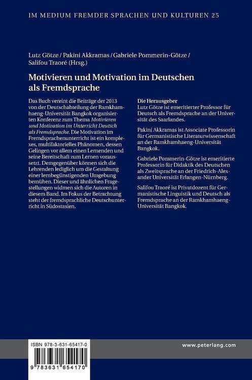 Produktbild: Motivieren und Motivation im Deutschen als Fremdsprache