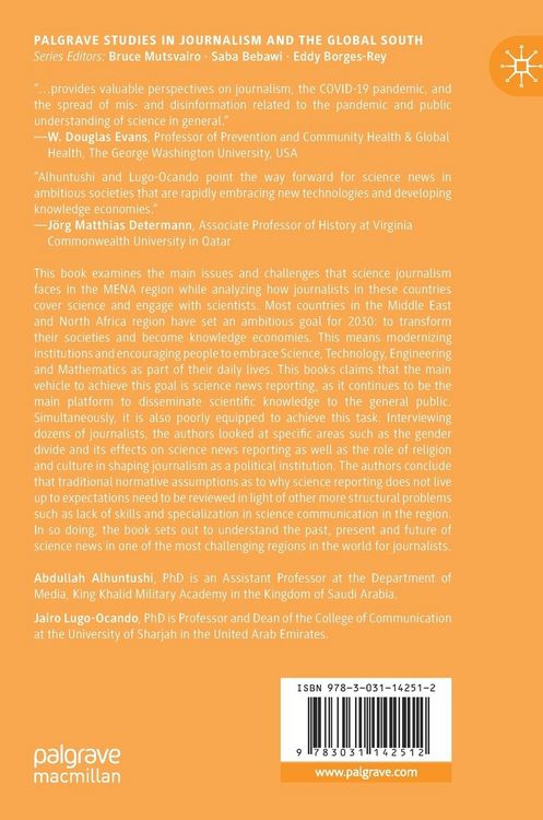 Produktbild: Science Journalism in the Arab World