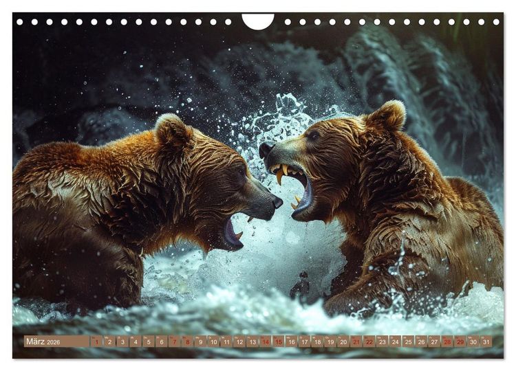 Produktbild: Wildes B&auml;renland (Wandkalender 2026 DIN A4 quer), CALVENDO Monatskalender