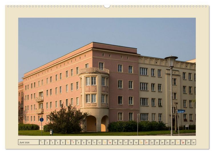 Produktbild: Planstadt Eisenh&uuml;ttenstadt - ein sozialistischer Traum (Wandkalender 2026 DIN A2 quer), CALVENDO Monatskalender