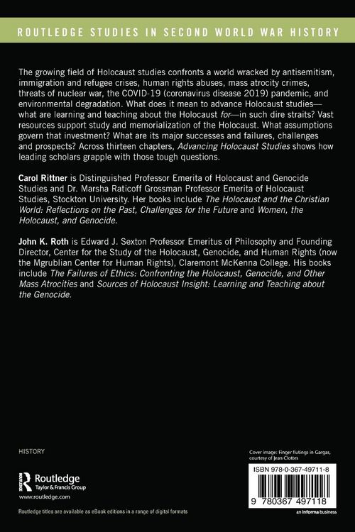Produktbild: Advancing Holocaust Studies
