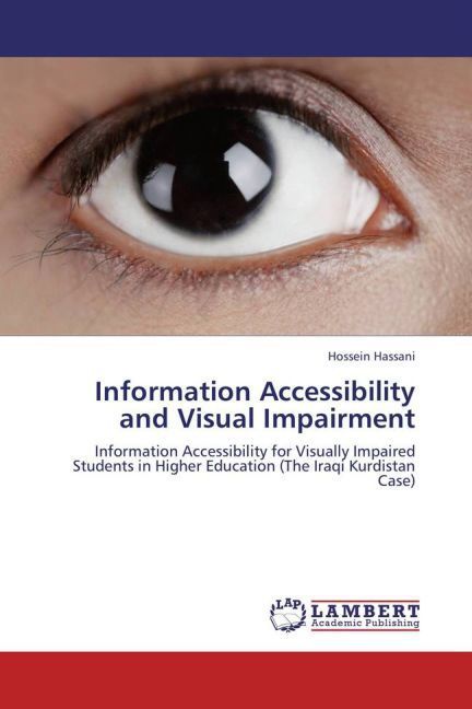 Produktbild: Hassani, H: Information Accessibility and Visual Impairment