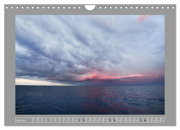 Produktbild: Nur Himmel und Meer (Wandkalender 2026 DIN A4 quer), CALVENDO Monatskalender